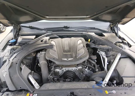 2017 Genesis G90 3.3T Premium z USA, uszkodzony, nr VIN KMHG34JA6HU027899